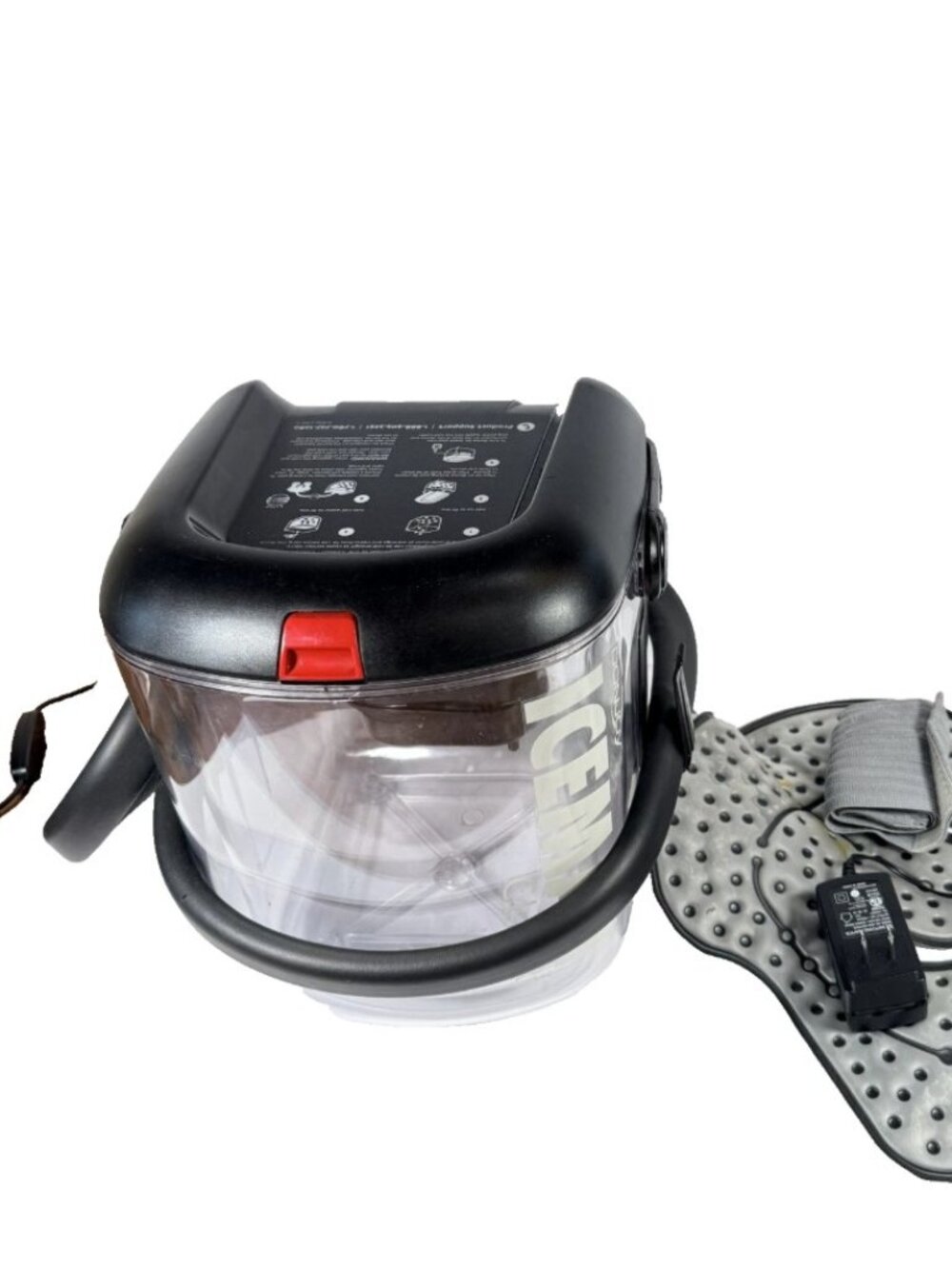 DonJoy Iceman Clear 3 Cold Therapy W/ AC Adapter, Universal Pad, Straps READ